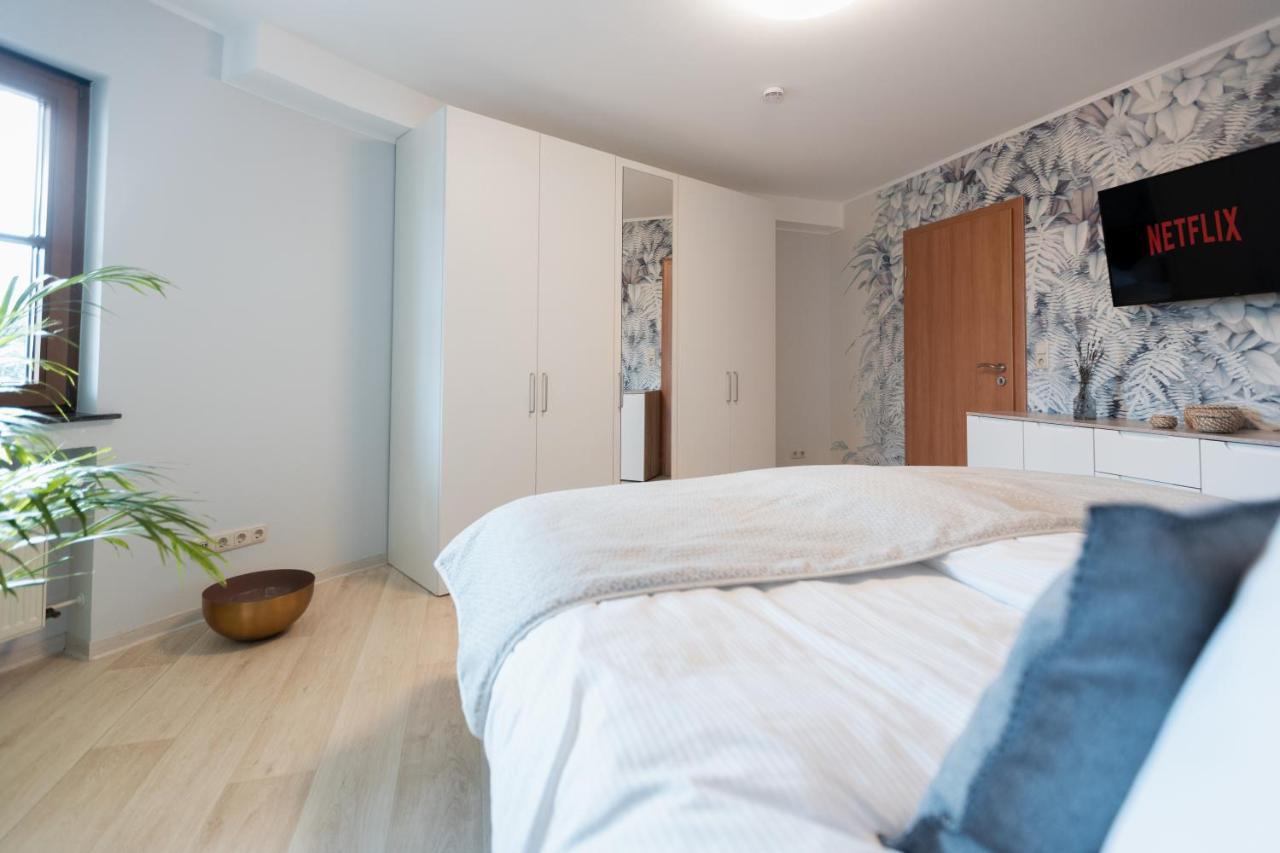 Erholung In Der Natur In Moselnaehe, King Size Bett, Netflix, Waschmaschine, Trockner Bengel Exterior photo
